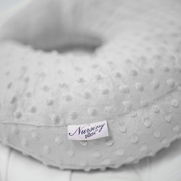 Purple Mist Minky Nursing Pillow - 0